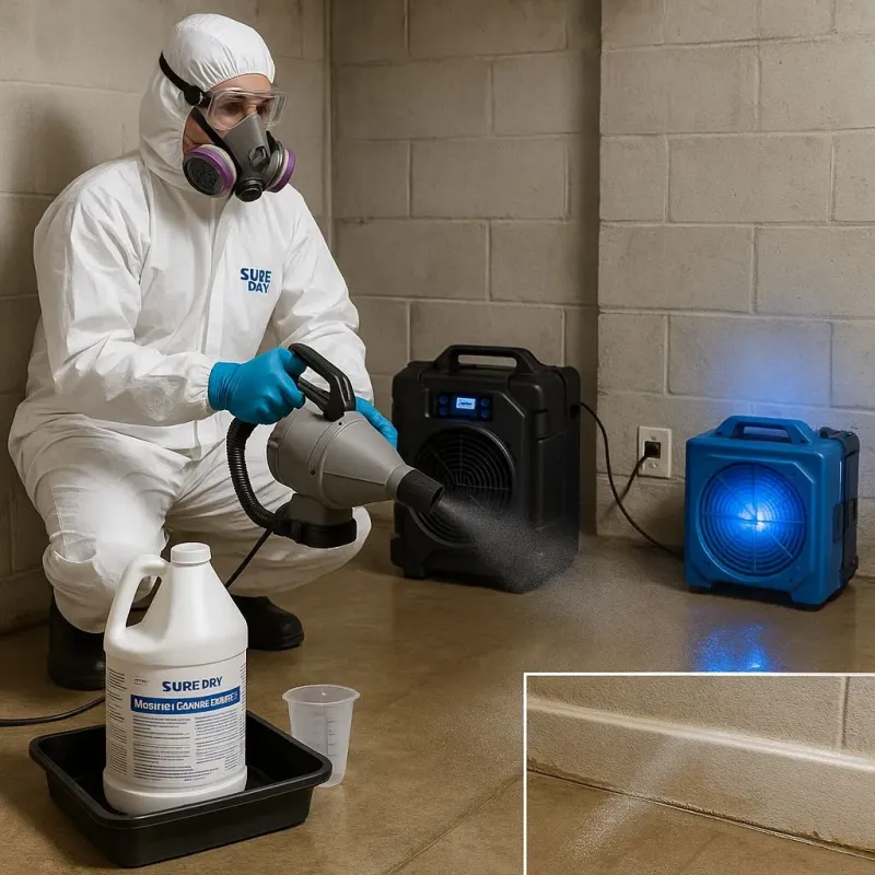 Sanitization and Odor Removal process in Maywood, IL